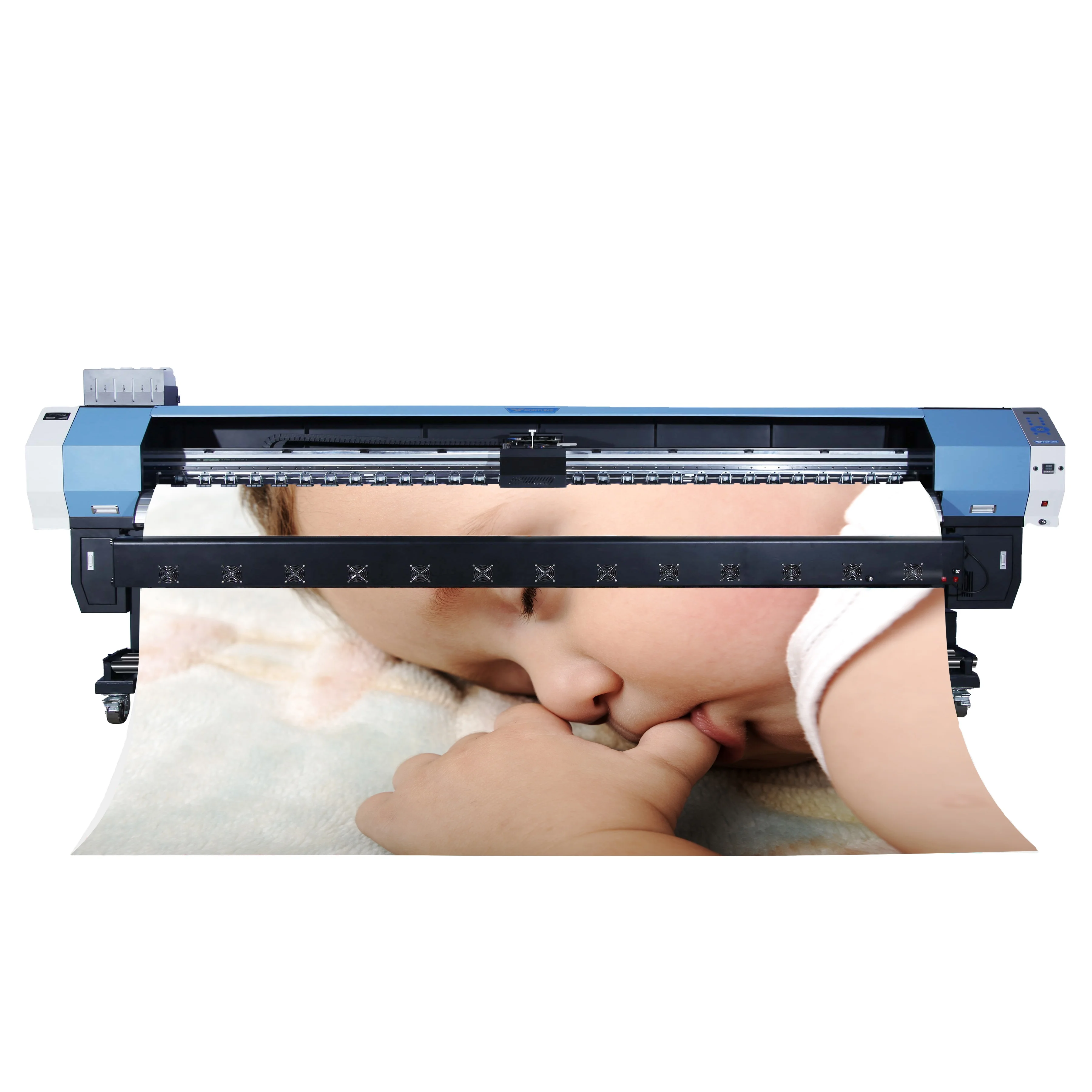Fortune 3.2m xp600 Printhead Eco Solvent Digital Banner Printing Machine Price