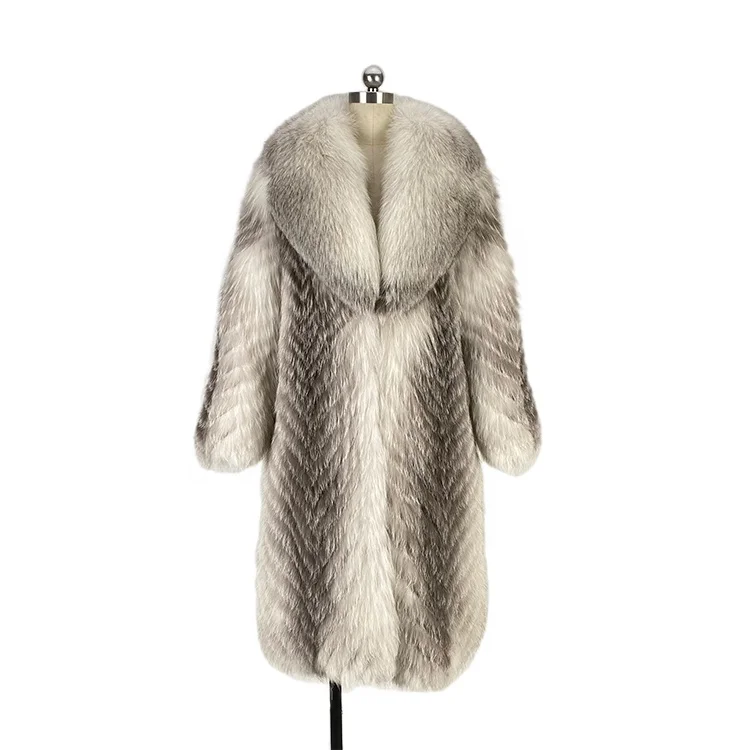 Зимние Хай-стрит натурального меха лисы пальто натурального цвета; Женское пальто с натуральным лисьим мехом, мех енота, мех норки пальто для женщин