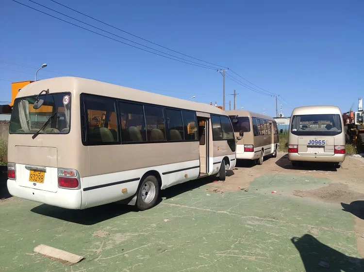 second hand left drive 4x4 40 seats japan mini coaster