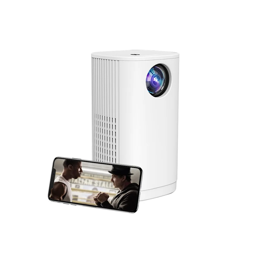 LEJIADA New T1 Smartphone Projector Multi-screen Version Can Be Connected To Mobile Phone Support 1080P Video Playback