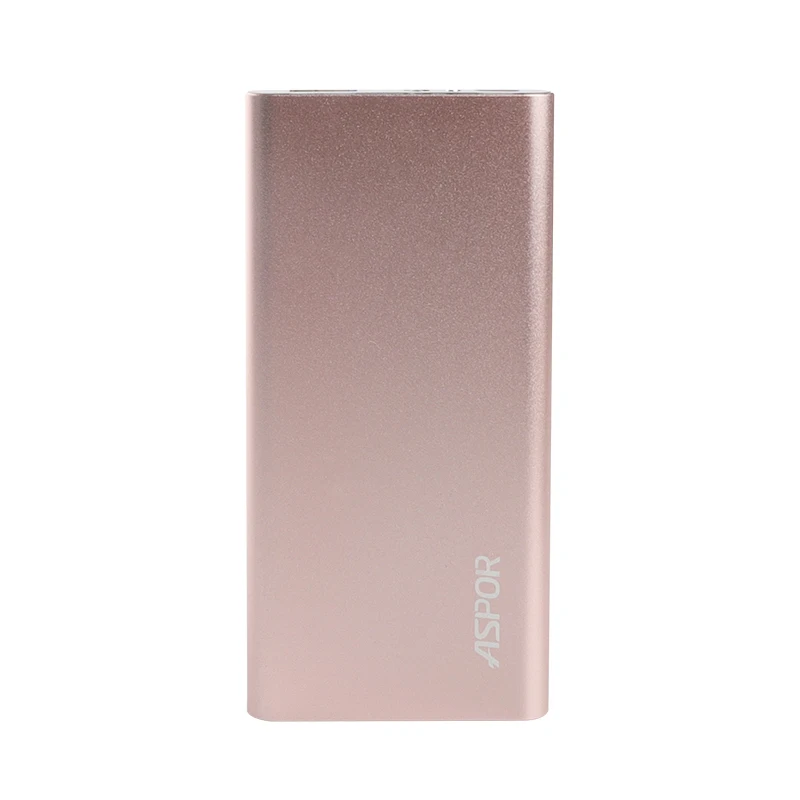 Shenzhen Aluminium Ultra Thin Portable Power Bank 6000 mAh Cute Power Bank