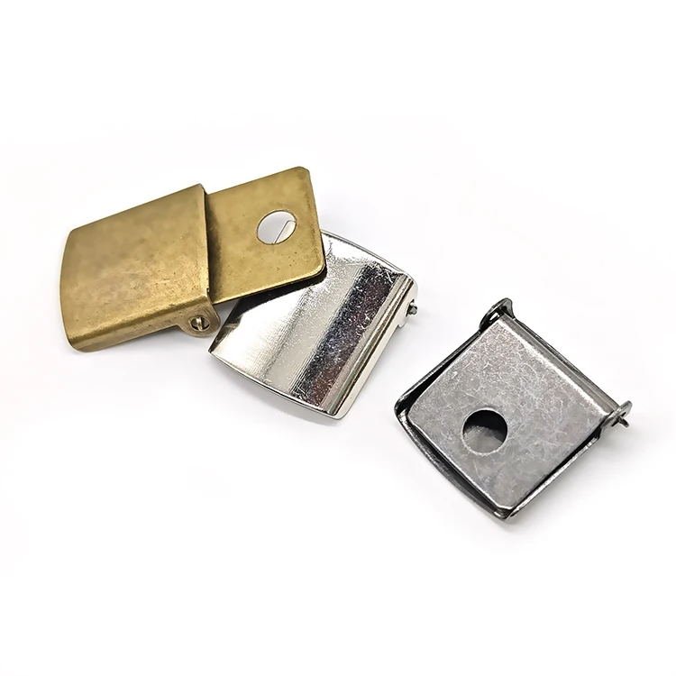 Wholesale Low Price Baseball Cap Adjustable Metal Buckle Vintage Slide Clasp High Quality Tail Clips Hat Buckle China Supplier