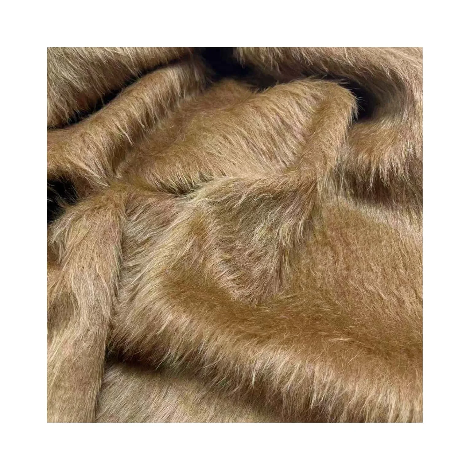 Woolen Fabric Smooth Fabric Brown Single Side Hot Selling Man Women Suits Jackets Autumn Winter Collection