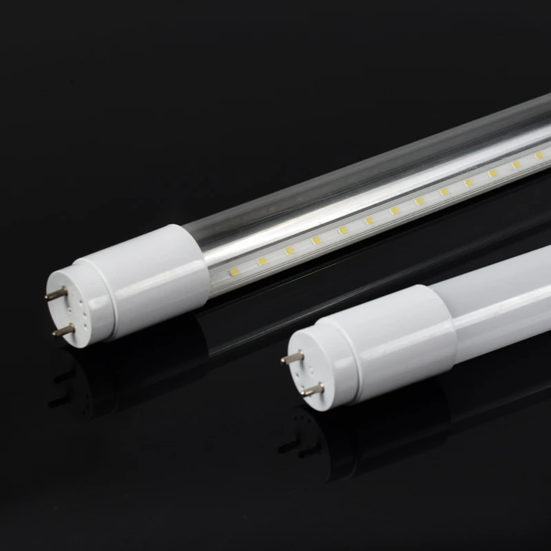 Hot Sale Factory Direct 1200MM 4ft 600mm 2 Feet T8 Led Tube Glass PC Tube Light Led Bulb T8 G13  Light 5ft 3000 Lumen