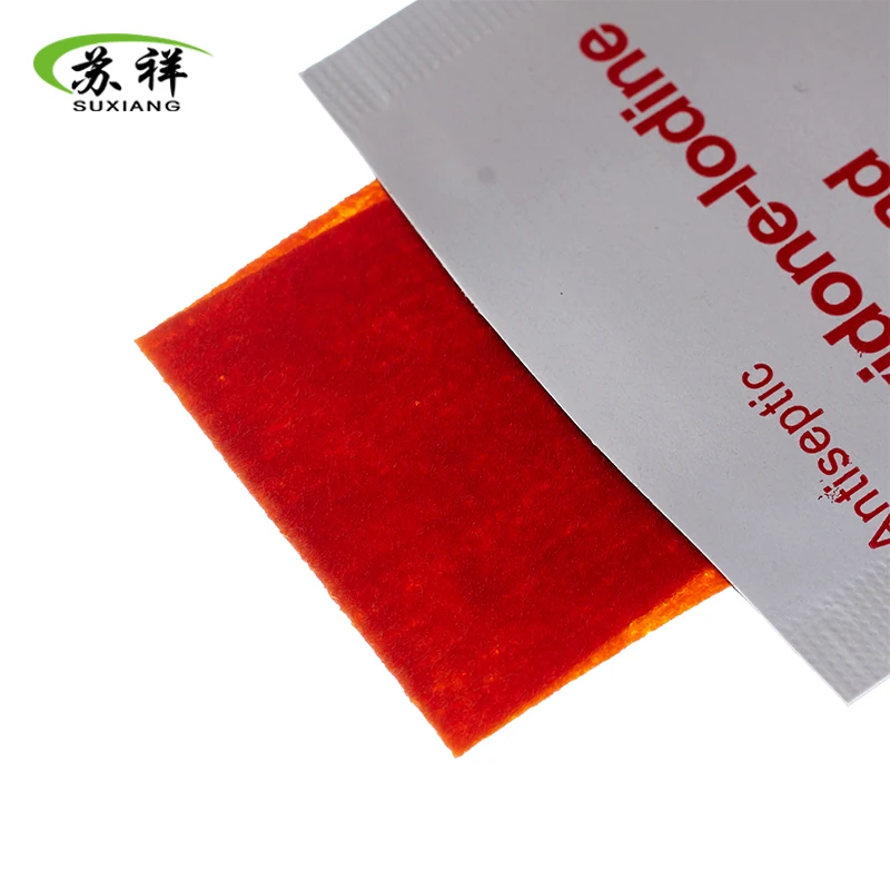 Disposable Antiseptic Custom Design Povidone Iodine Prep Pads