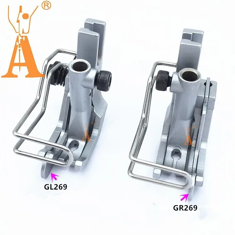 GR269 presser foot DURKOPP ADLER 167 167 269GL269  right compensation rib guide presser foot
