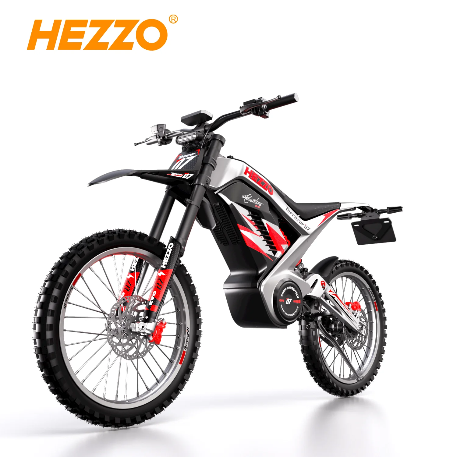 HEZZO EEC COC Electric Dirt Bike 2024 Light Bee X Ebike 72v 8000w Middrive 40Ah Powerful Off Road Talaria Electric Motorcycle
