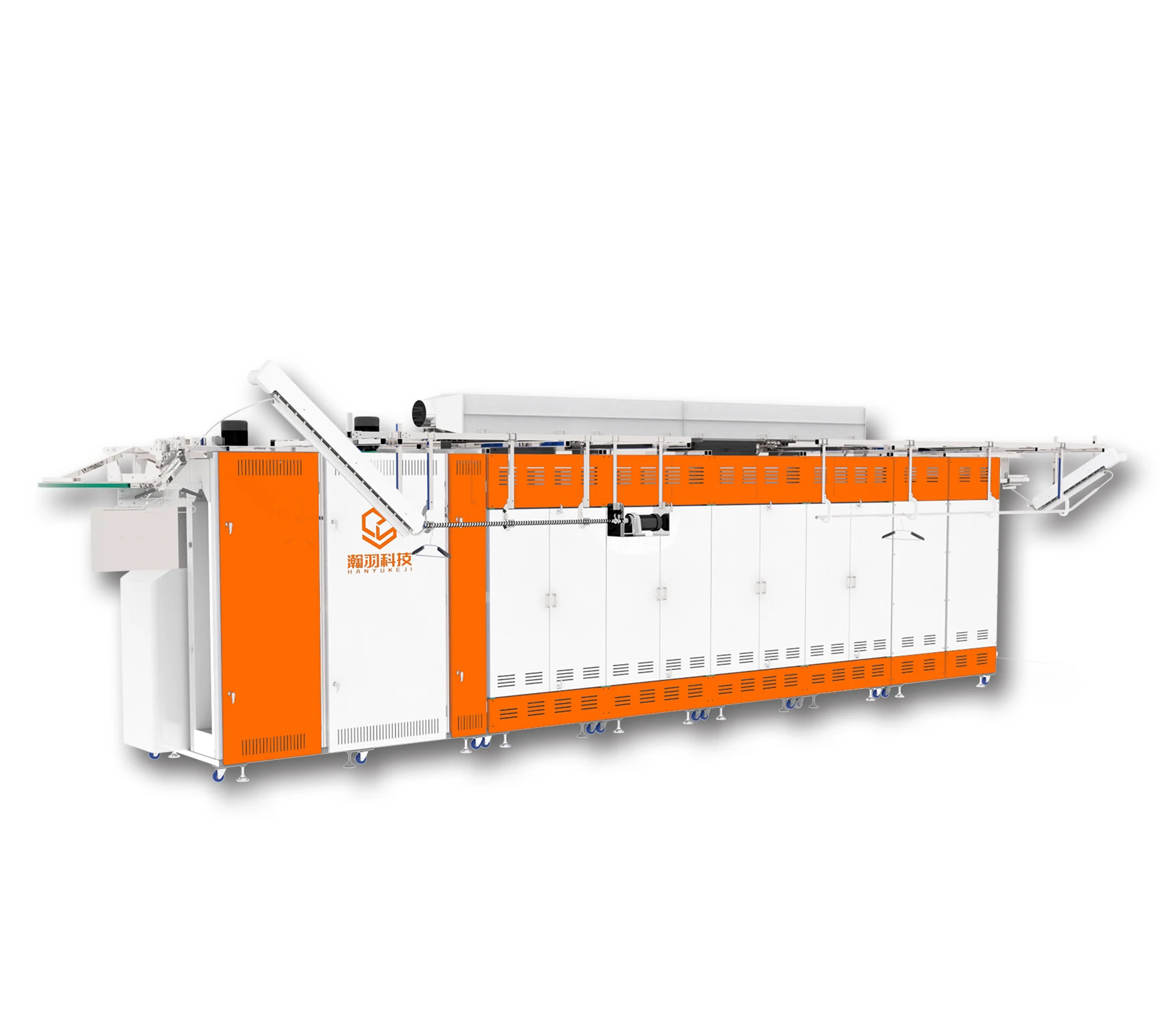 HD-19301 туннель гладильная машина представляет собой модульный системное оборудование с высокой эффективностью Стабильная