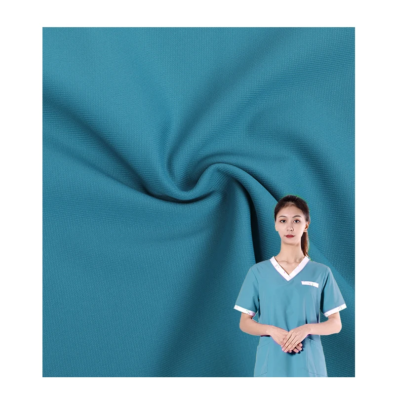 Doctor Work Coat Doctor Lab Coat Fabric White Scrubs Uniform Hospital Nurse Uniform Organza Fabric Medical Uniforms Plain Dyed