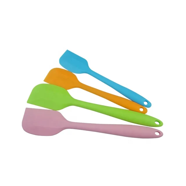 Non-Stick Kitchen Utensils Baking Cooking Tool Silicone Scraper Tool Silicone Cake Scraper Spatula