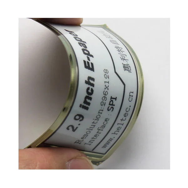 2 9 дюймовый гибкий 296*128 e-paper черный и белый SPI электронный eink экран дисплея