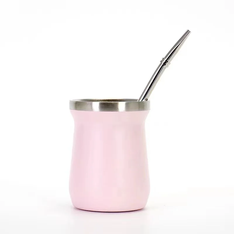 Double wall cup gourd tea combination coffee water combination cup mini portable