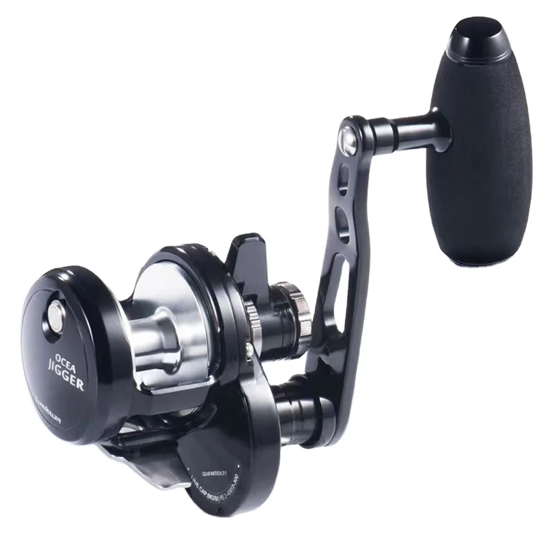 ORJD 2024 HOT SALE Lurekiller Japan Made Metal  Ocean Jigger Slow Jigging Reel 24kgs Drag Power Ocean Overhead Boat Reel