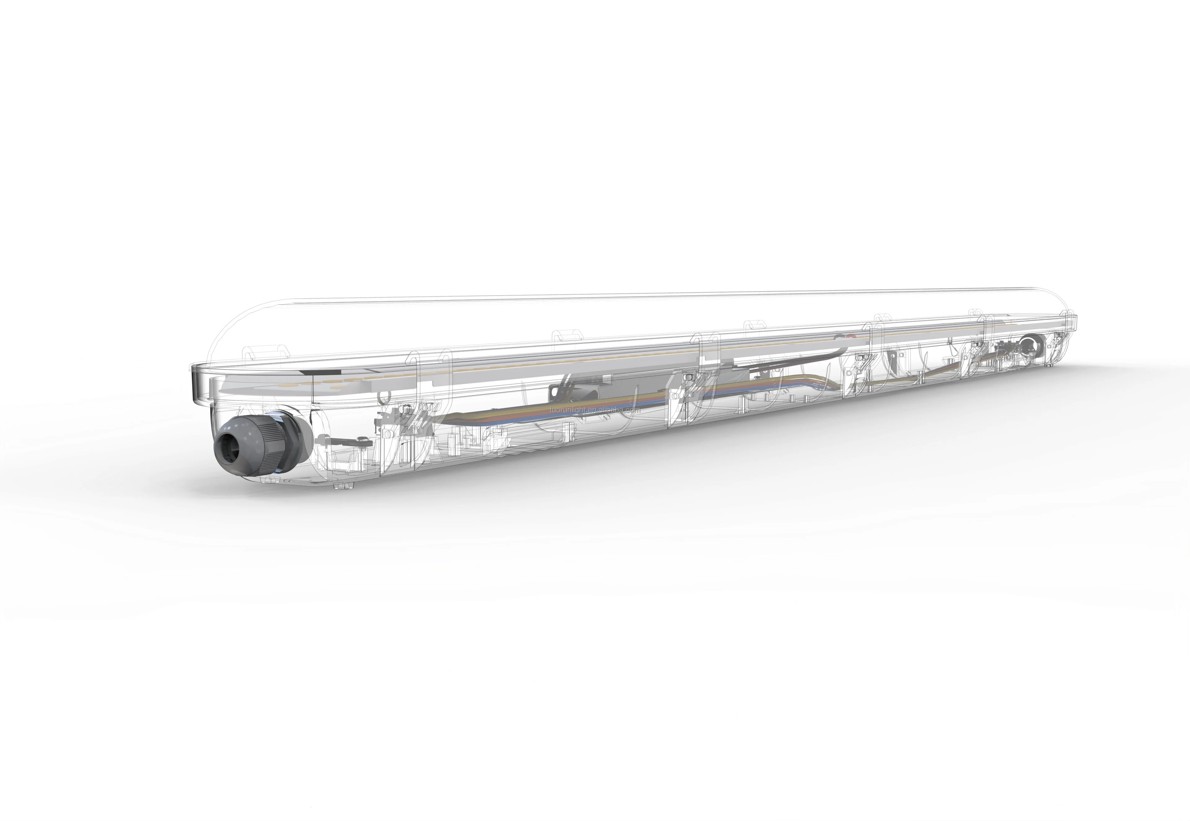 60W Emergency Tri-proof Light 1.5m Emergency&sensor