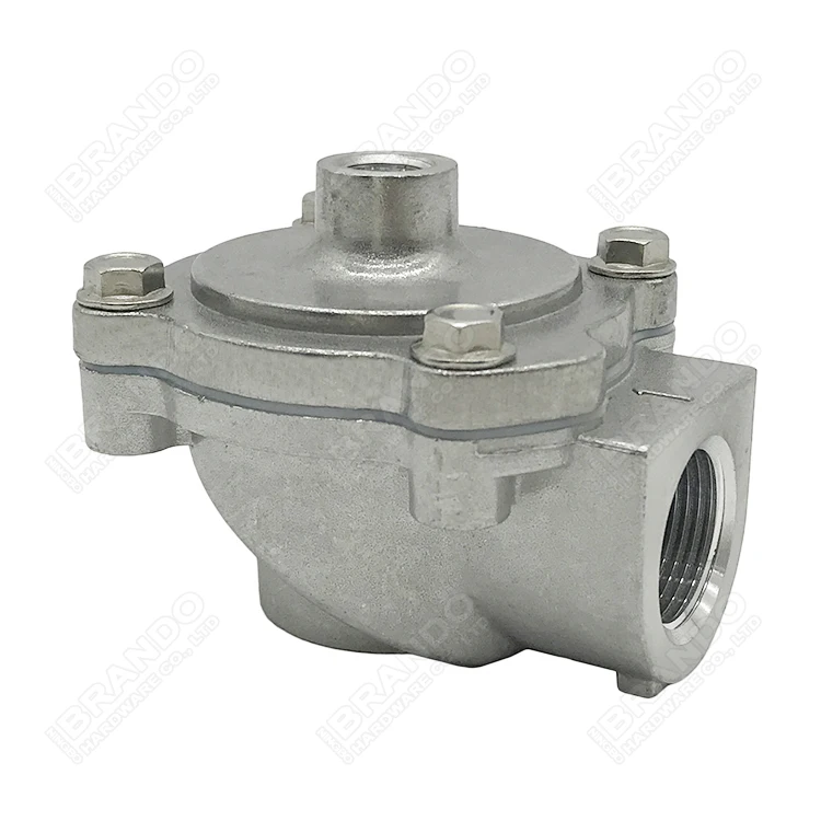 G353A041 3/4' Threaded Remote Pilot Diaphragm Pulse Jet Valve for Dust Collector Bag Filter Baghouse Dust Extractor Dedusting
