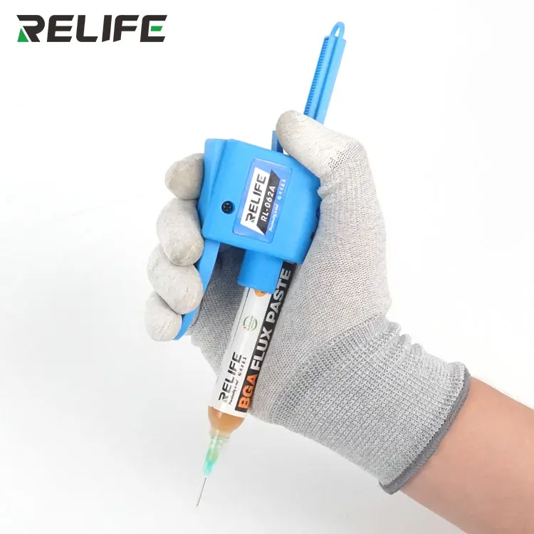 Оптовая продажа RELIFE RL-062A ручной пистолет для склеивания/10CC подходит шприц масла/паяльной пасты/УФ паяльная маска масло ремонта мобильного телефона