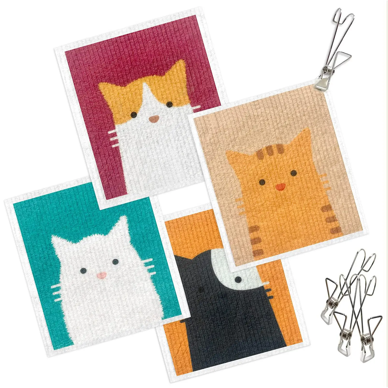 YSD Professional 1400 Gsm Waffle Disposable Detailing Window Glass White Eco Friendly Glasses Reusable Microfiber Cleaning Cloth