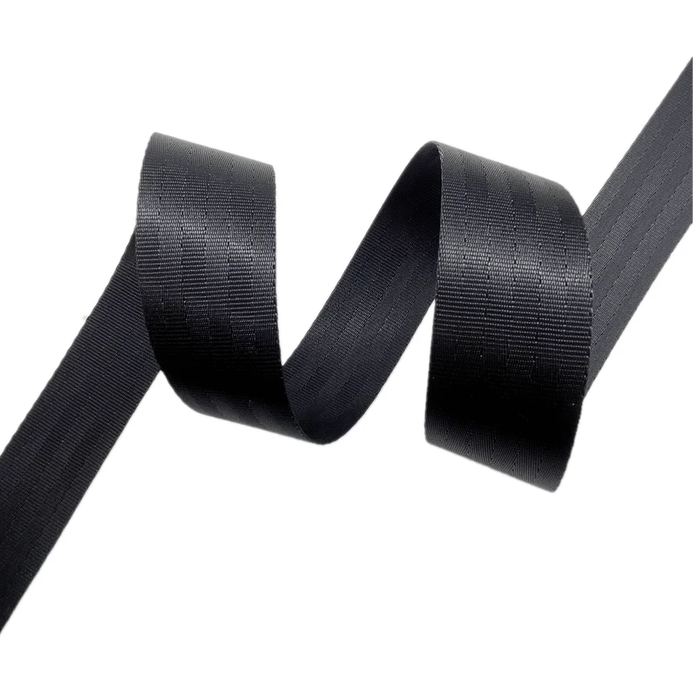 High quality flat nylon webbing seat belt tape for car safety