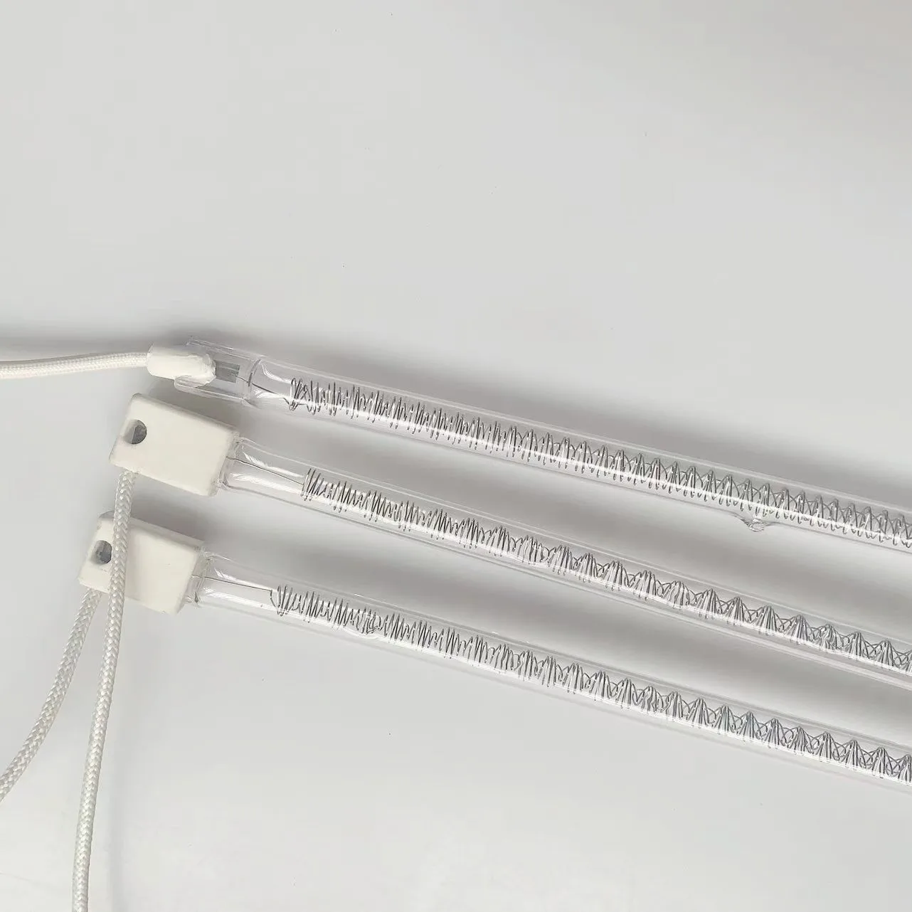 Heat resistance clear star filament quartz tube short wave halogen infrared heat lamp for bathroom