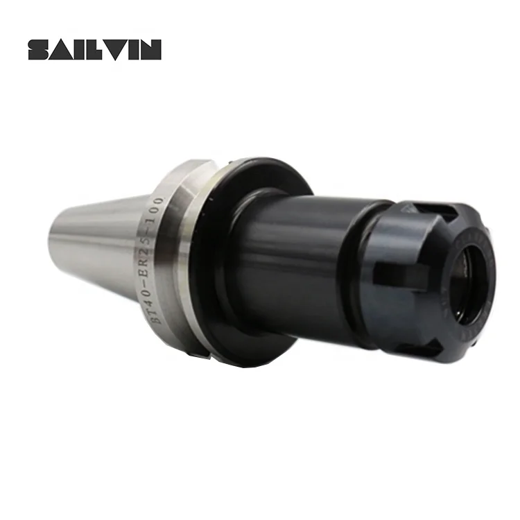 Cone BT40 ER Collet Chuck BT40 ER16 Balancing G2.5 25000RPM Tool Holder for CNC Machines