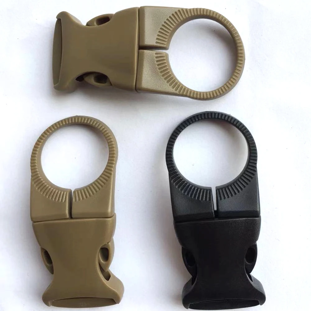 Molle Hanging Strap Webbing Buckle Clip Bottle Hook Belt Black Water Bottle Buckles