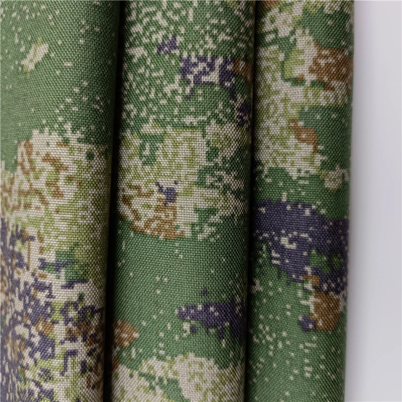 EMR Russian Camouflage 1000D Air Variable Silk Polyester Pull-Up Waterproof Print oxford