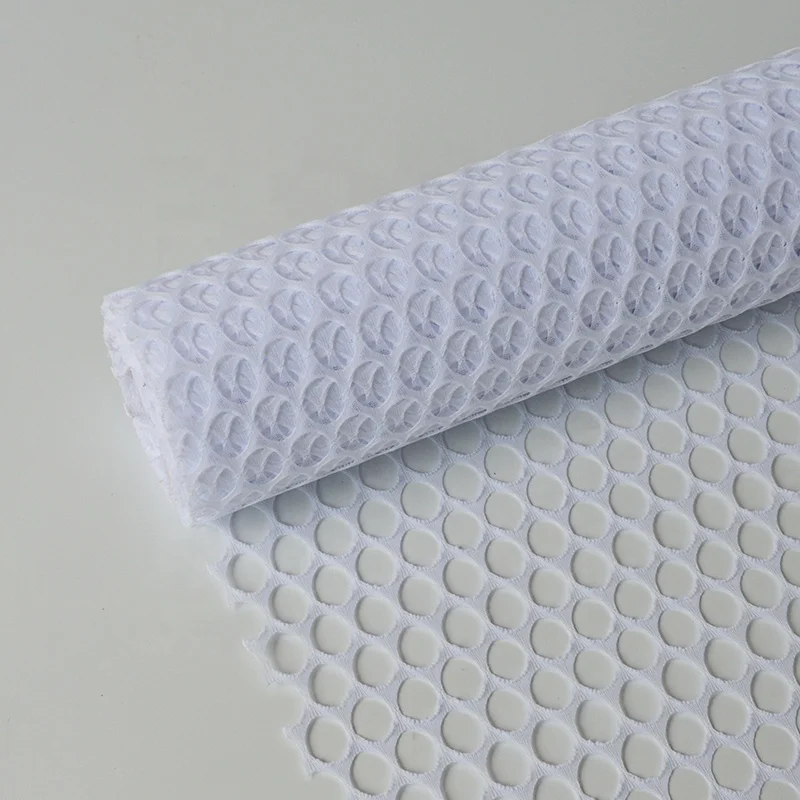 Fashionable hollowed-out circle hollow polyester mesh rolls polyester gauze silk soap flower bouquet packaging wrapping paper