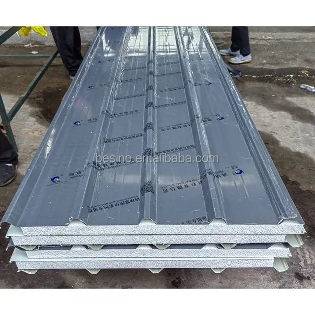 Roofing Eps Sandwich Wall Panel Eps Sandwich Panel Insulation Eps Sandwich Panel 100mm Fireproof