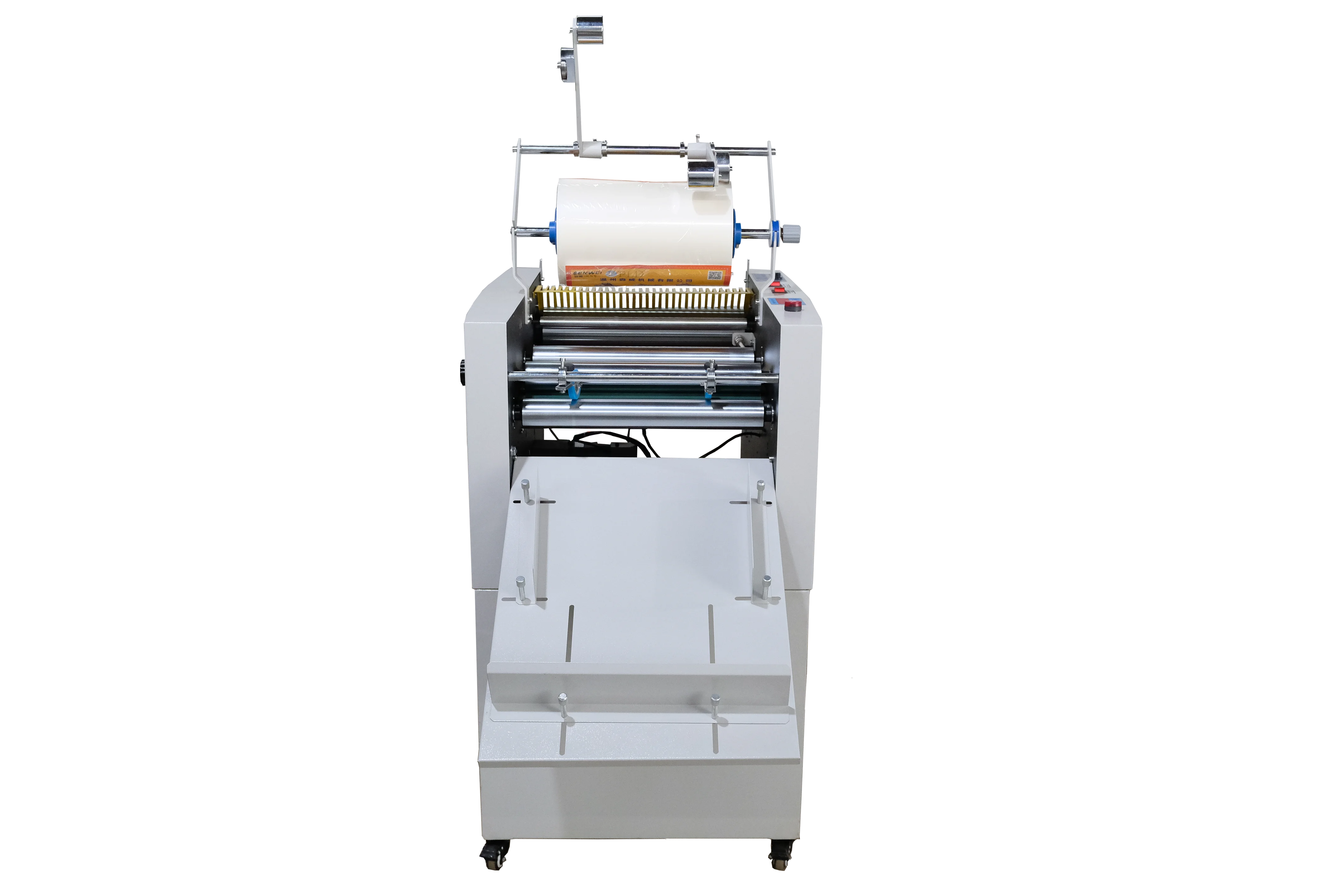 SMFM-390E 370mm digital fully automatic hot roll thermal laminating machine can double sides paper laminator