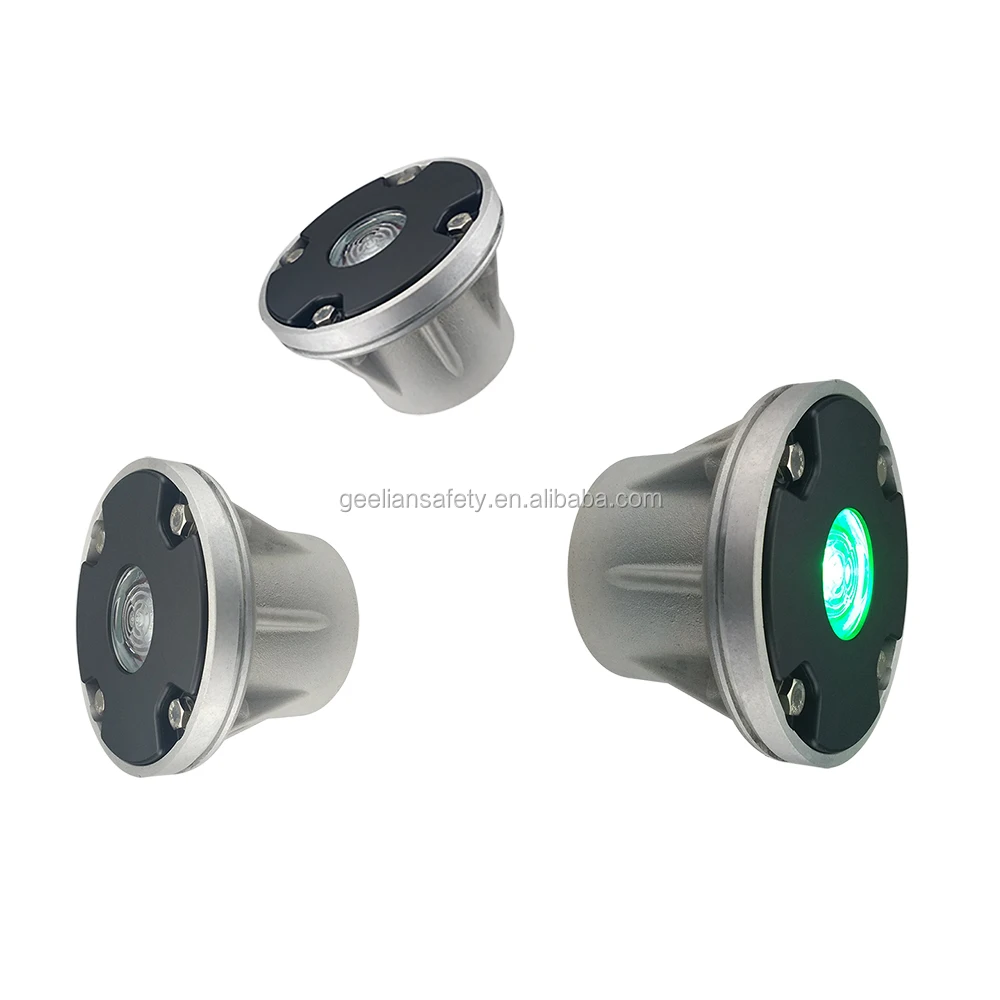 Осветительный прибор ICAO, светодиодный зеленый свет, встраиваемый в разные направления, длина 8 дюймов, периметр цоколя TLOF