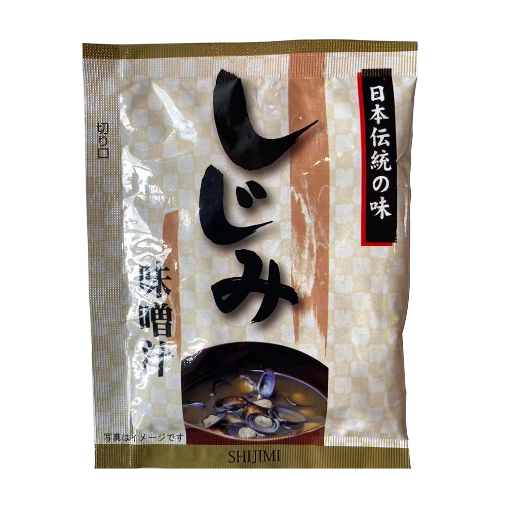 Japanese hot sale healthy instant traditional miso soup seasoning packing