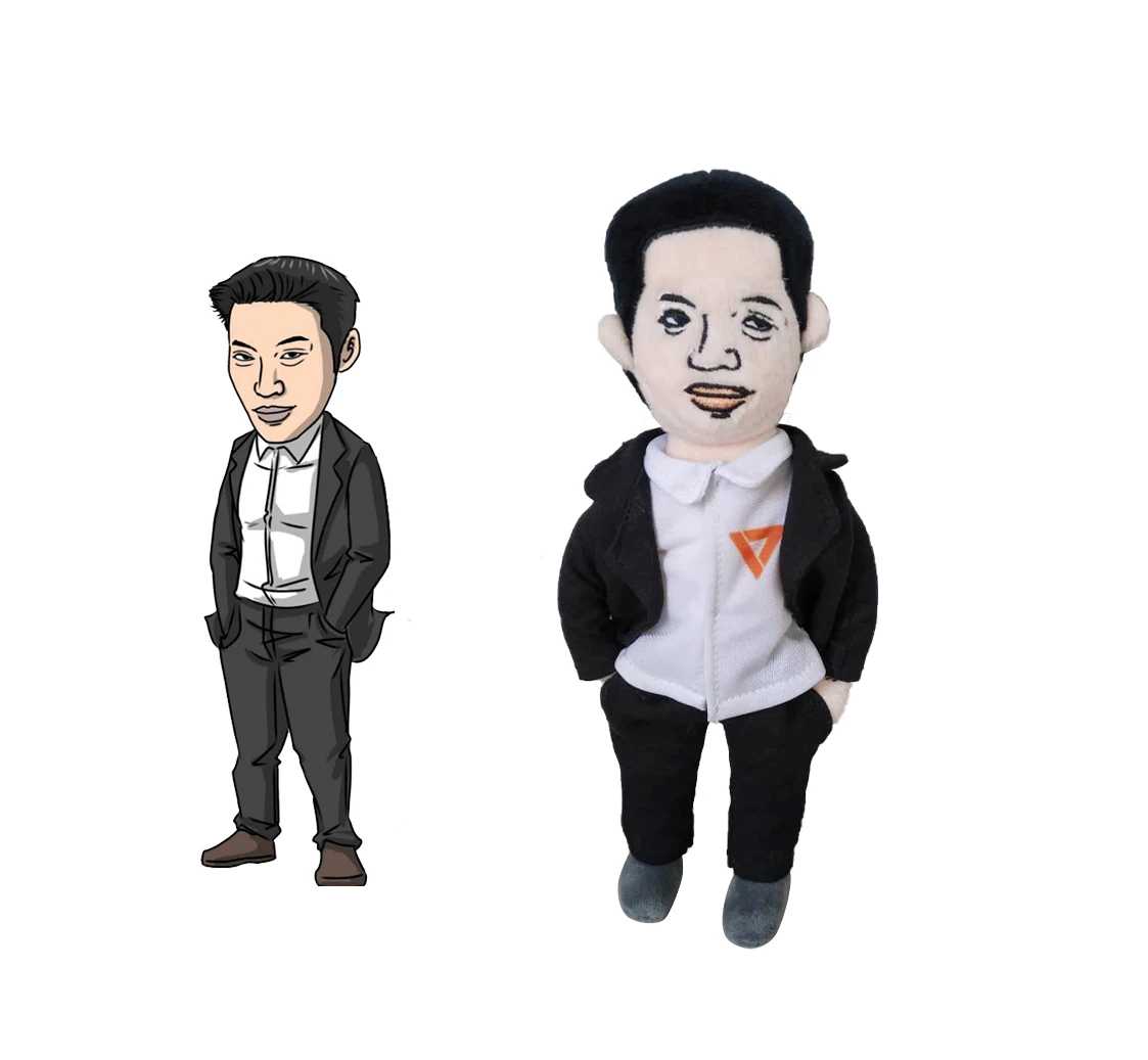 OEM пользовательские высокое качество хлопок Пользовательские 20 см плюшевые куклы