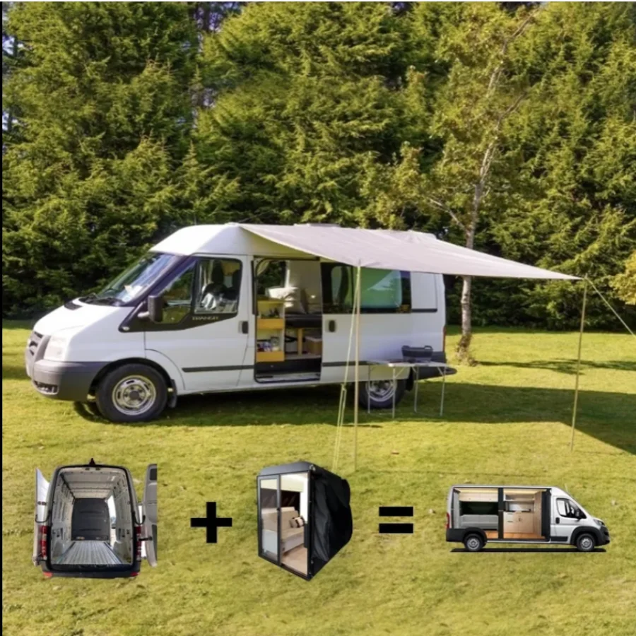 motorhomes camper van off-road truck bed camper cabin pick up pod up campers