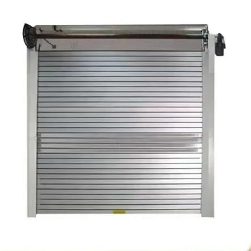 Modern Industrial Design Automatic Warehouse Roll-Up Doors High-Performance Steel with Motor Accessories Direct from Factory