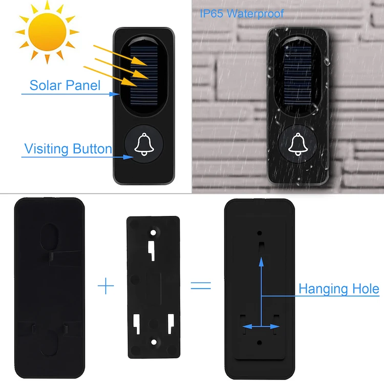 solar doorbell-7