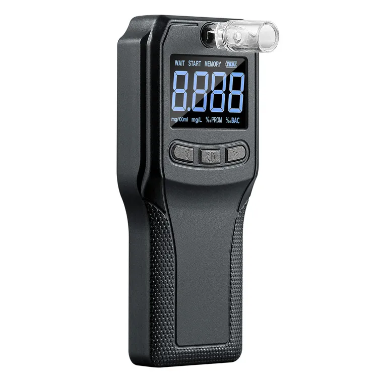 High Accuracy Alcohol Tester with LCD Digital Display for OEM ODM Wholesale Alcohol Breathalyzer