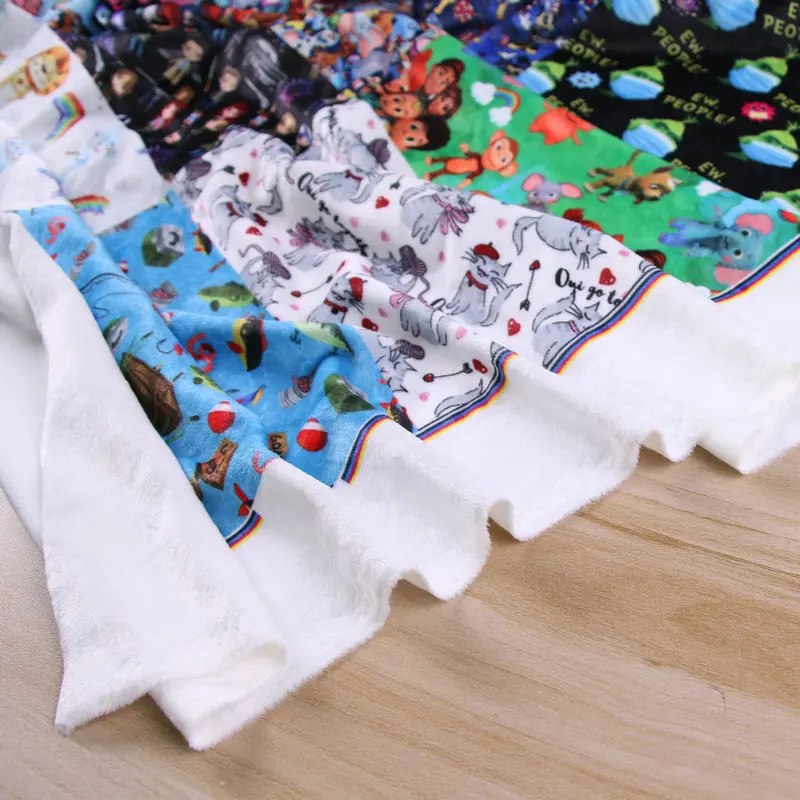 lux minky fabric pile