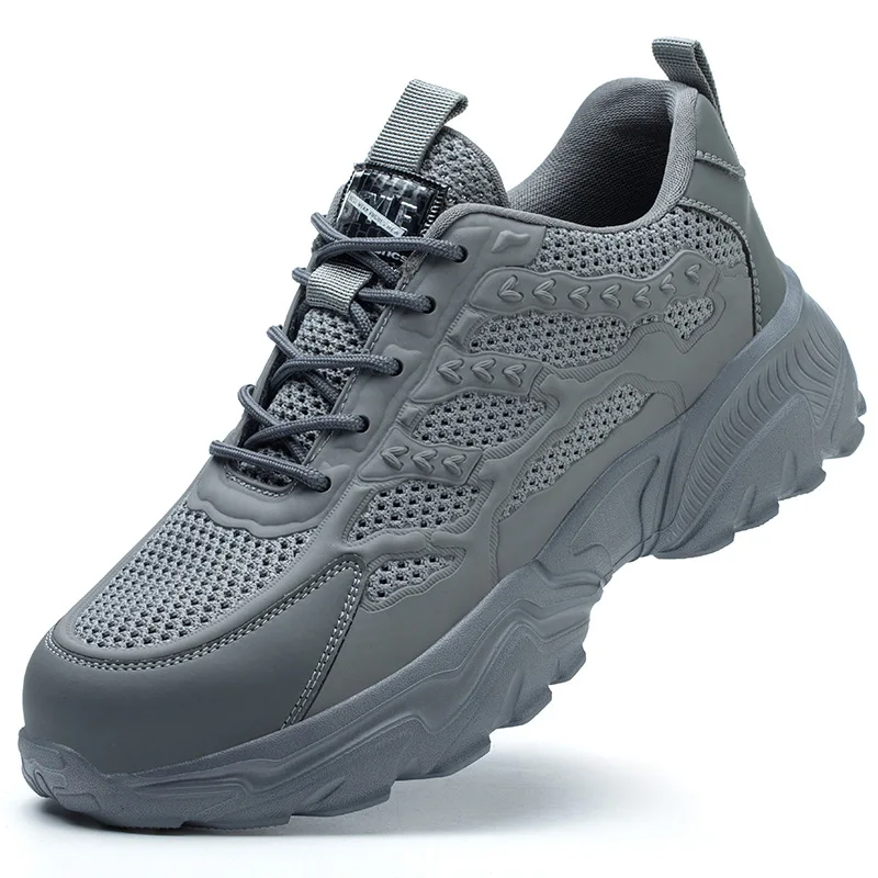 ZSTEP Fly knitting upper summer safety shoes lightweight sneaker hot selling breathable and comfortable
