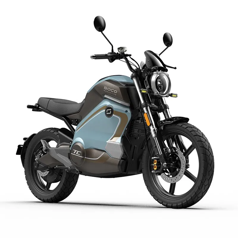 Super Soco TC2021 Electric Moped Electric Motorcycles Electric Motorbikes With Lithium Battery 60V 32AH 2500W  Motor Power