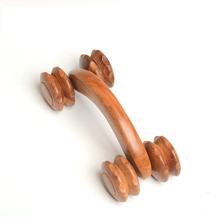 factory customized natural wood  massage kit neck massage massager products