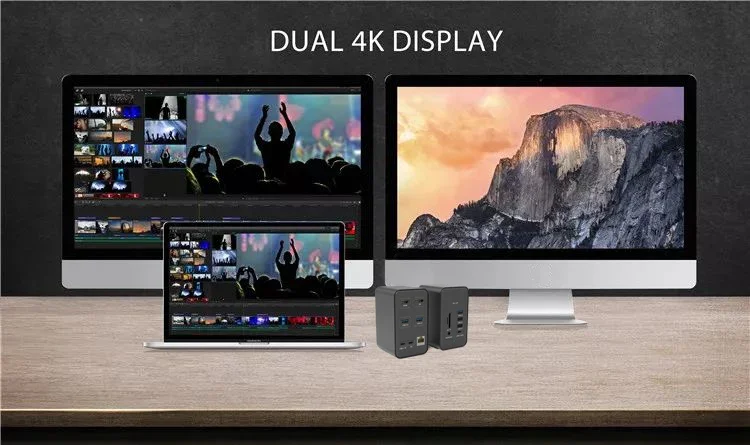 Многофункциональный 14 17 порт usb концентратор Type-C в 1 концентраторы c док-станция