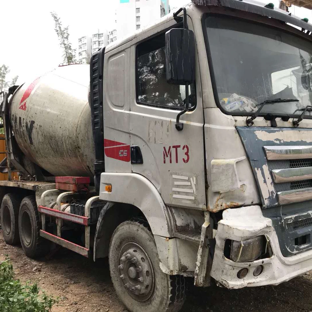 Б/у автобетономешалка Sany SY5250GJB4 2014 года, автобетономешалка 8 м3 для продажи