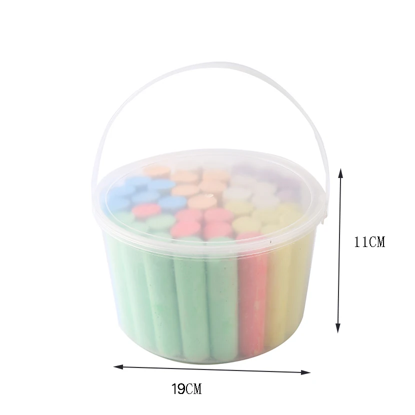 37 Pcs Colored Washable Outdoor Jumbo Sidewalk