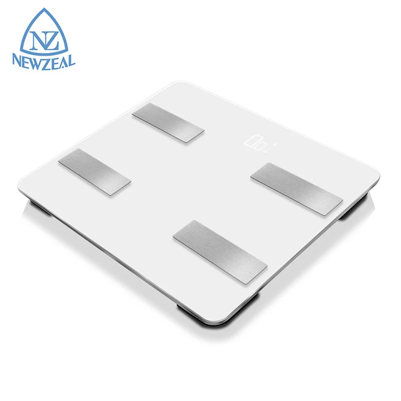 Умные весы для ванной, безмен для взвешивания с синими зубьями, светодиодный дисплей, Беспроводные цифровые весы с синими зубьями для ванной комнаты