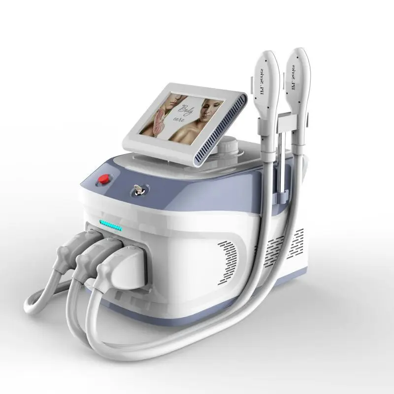 
hot sale SHR /OPT/ IPL+elight+ RF laser tattoo removal SHR laser IPL 3 handles 