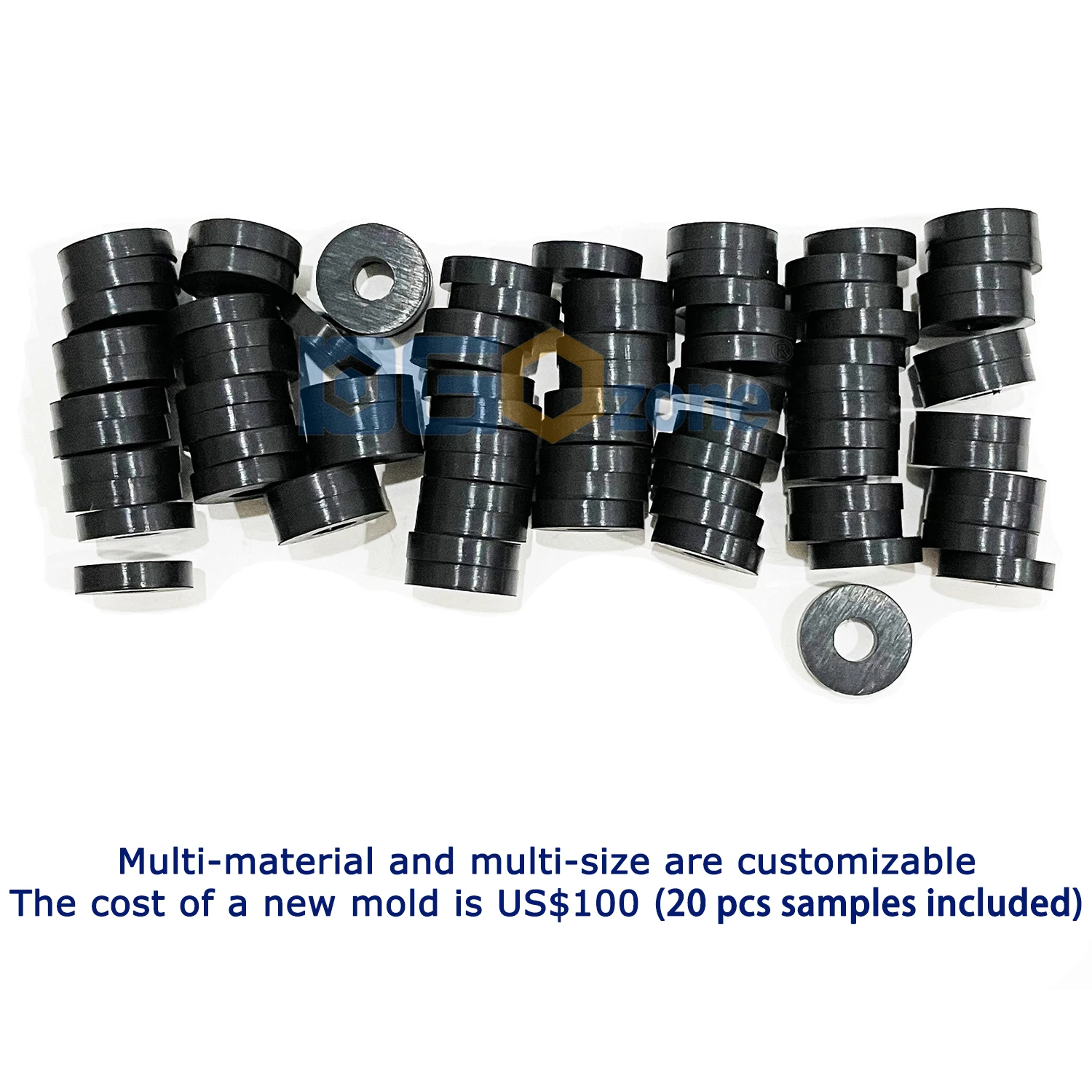 DGOzone plastic fastening piece O-ring cell EPDM customizable O seal ozone proof plastic washer