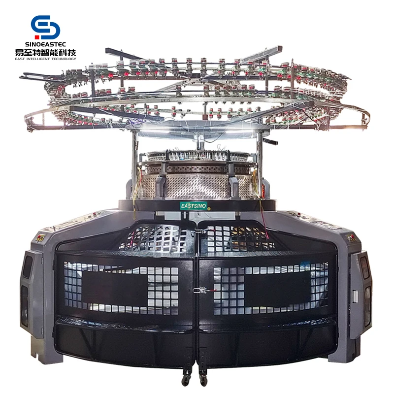 Open Width Circular Knitting Machine Single Jersey Computer Jacquard