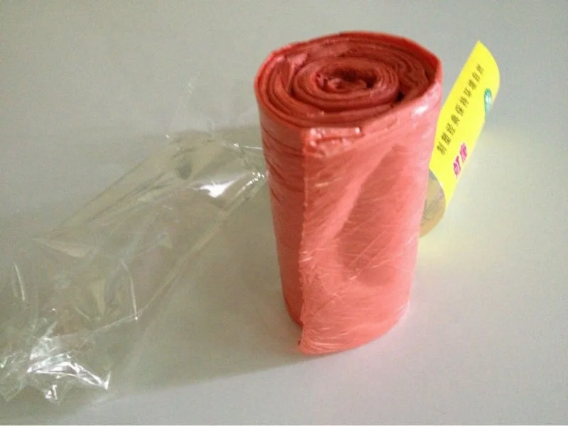 Stock home Reusable  Colorful on Roll machine made Plastic Garbage Bags