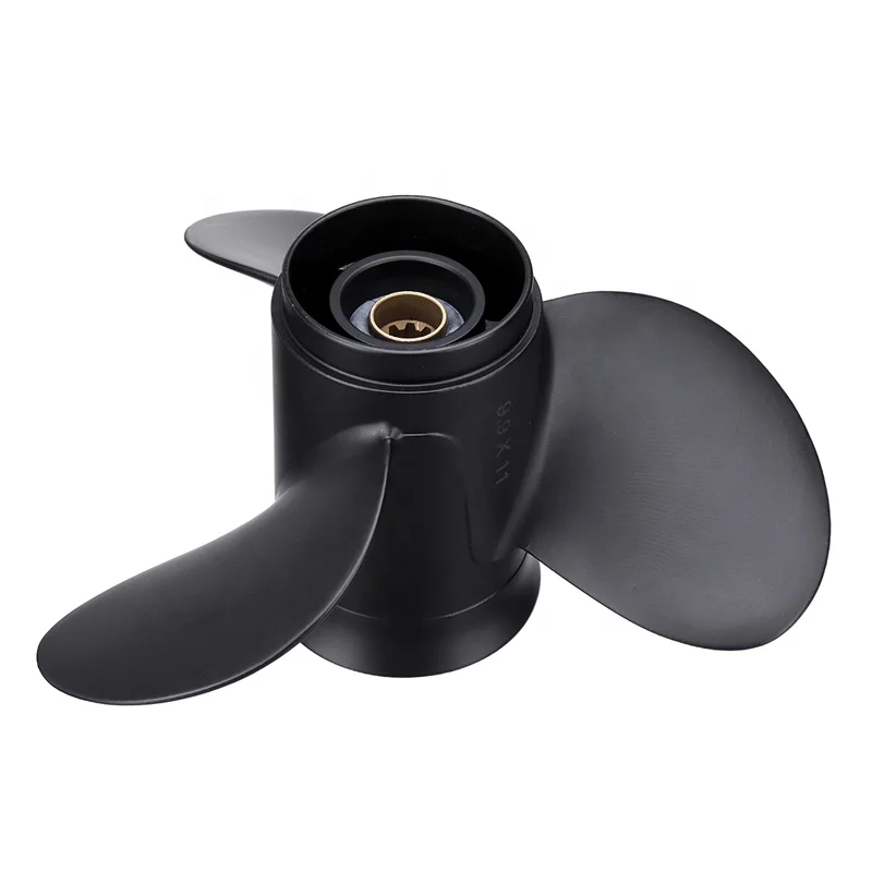 Подвесной пропеллер 9,9x11 для Mercur/Tohatu/Nissa 25-30HP 3R0B645230/48-896896A40, Морской Пропеллер, Алюминиевый, 3 Лопасти