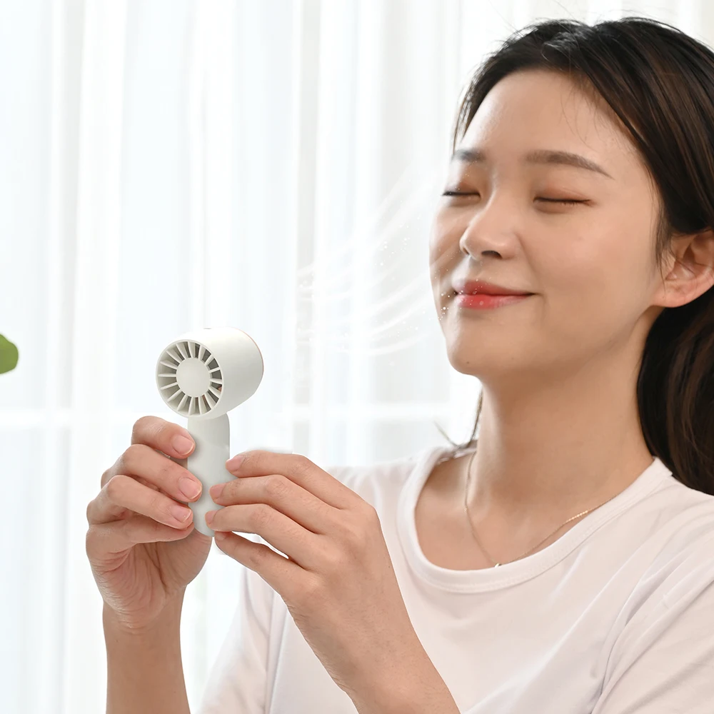 2023 New design Personal Handheld portable Type-c usb rechargeable Pocket Mini fan bldc fan